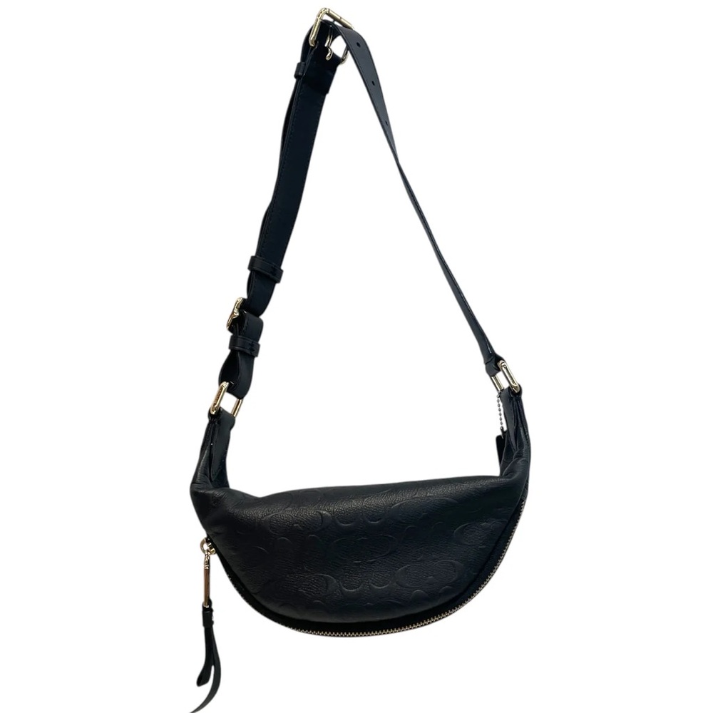 Coach Black Leather Satchel